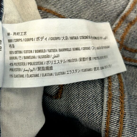 HOLLISTER Mens Epic Flex Blue Jeans 28 W x 30 L Slim Straight Leg Denim - Picture 9 of 9